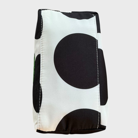 Kate Spade Everything Puffy Medium Cosmetic Case Bag with Green Accents - Picture 7 of 7